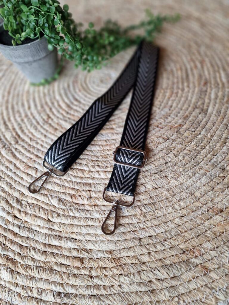 tassenriem zilver 1